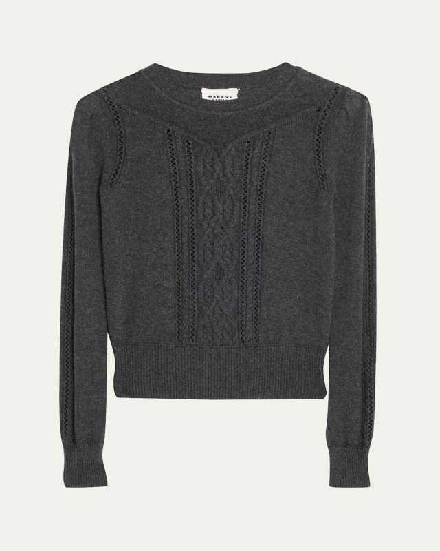 Kelia Openwork Sweater